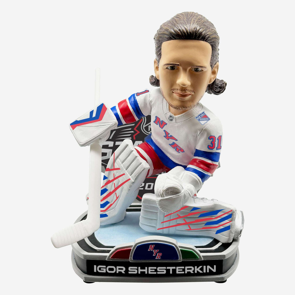 Igor Shesterkin New York Rangers 2024 Stadium Series Bobblehead FOCO - FOCO.com