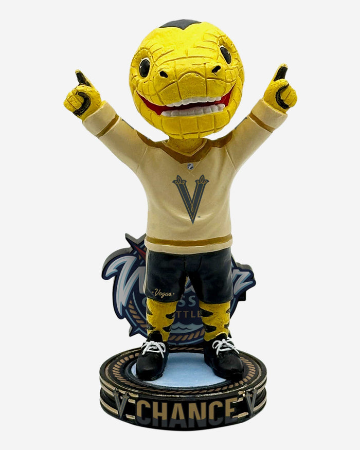 Chance Vegas Golden Knights 2024 Winter Classic Mascot Bobblehead FOCO - FOCO.com
