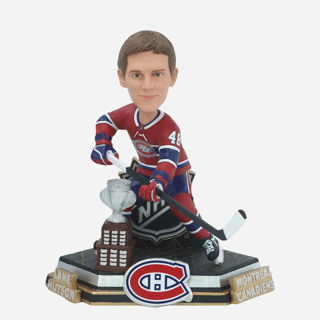 Lane Hutson Montreal Canadiens 2025 Awards Bobblehead FOCO - FOCO.com
