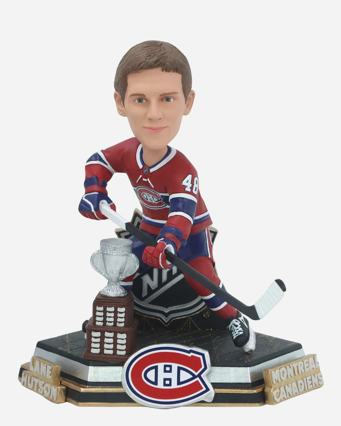 Lane Hutson Montreal Canadiens 2025 Awards Bobblehead FOCO - FOCO.com