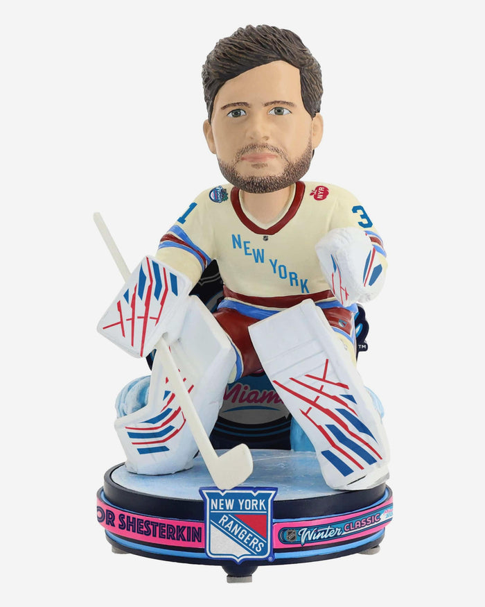 Igor Shesterkin New York Rangers 2026 Winter Classic Bobblehead FOCO - FOCO.com