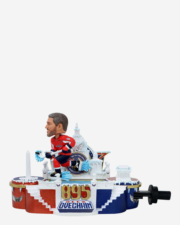 Alex Ovechkin Washington Capitals NHL All-Time Goals Leader Slider Bobblehead FOCO - FOCO.com