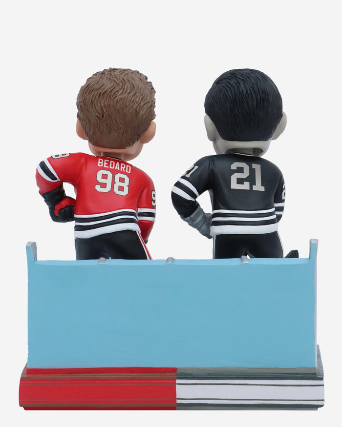 Stan Mikita & Connor Bedard Chicago Blackhawks Then and Now Bobblehead FOCO - FOCO.com