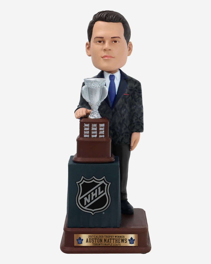 Auston Matthews Toronto Maple Leafs 2017 Calder Memorial Trophy Bobblehead FOCO - FOCO.com