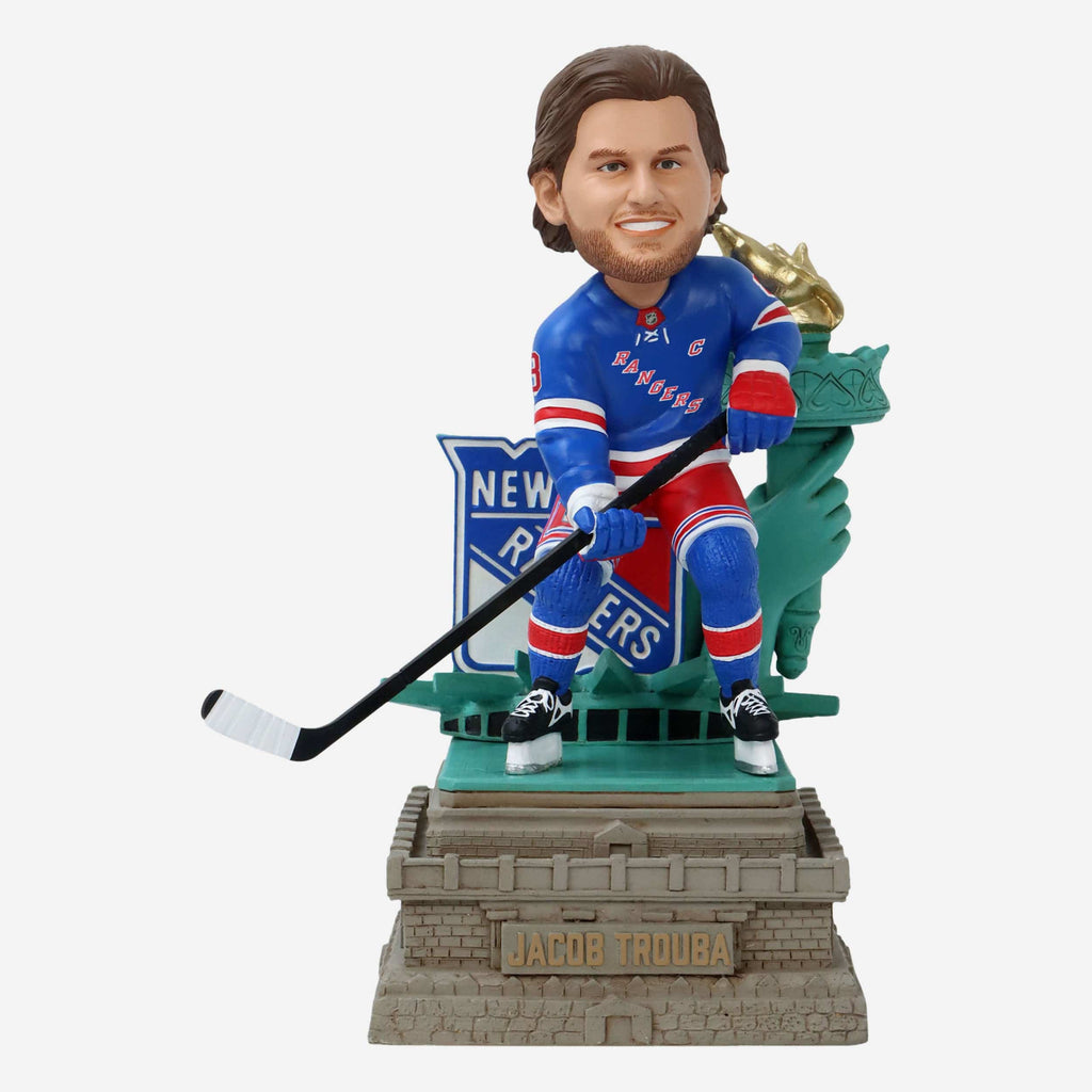 Jacob Trouba New York Rangers Statue Of Liberty Bobblehead FOCO