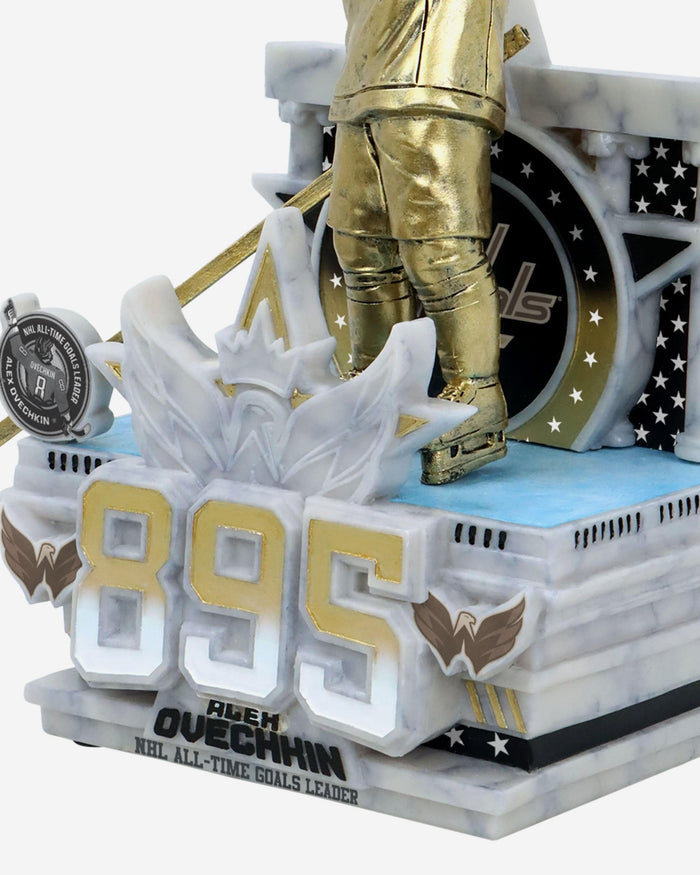 Alex Ovechkin Washington Capitals NHL All-Time Goals Leader Moment Variant Bobblehead FOCO - FOCO.com