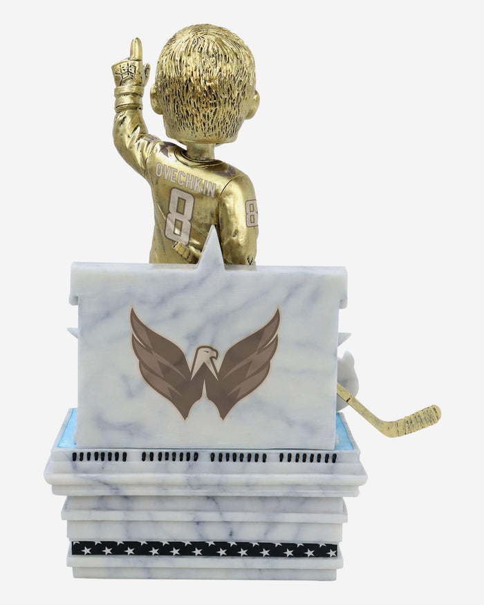 Alex Ovechkin Washington Capitals NHL All-Time Goals Leader Moment Variant Bobblehead FOCO - FOCO.com