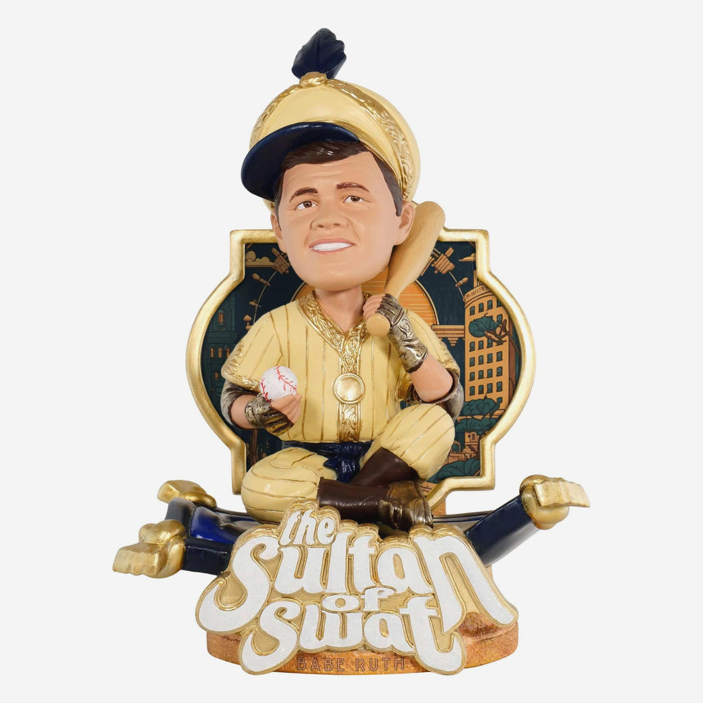 Babe Ruth Nickname Sultan of Swat Bobblehead FOCO - FOCO.com