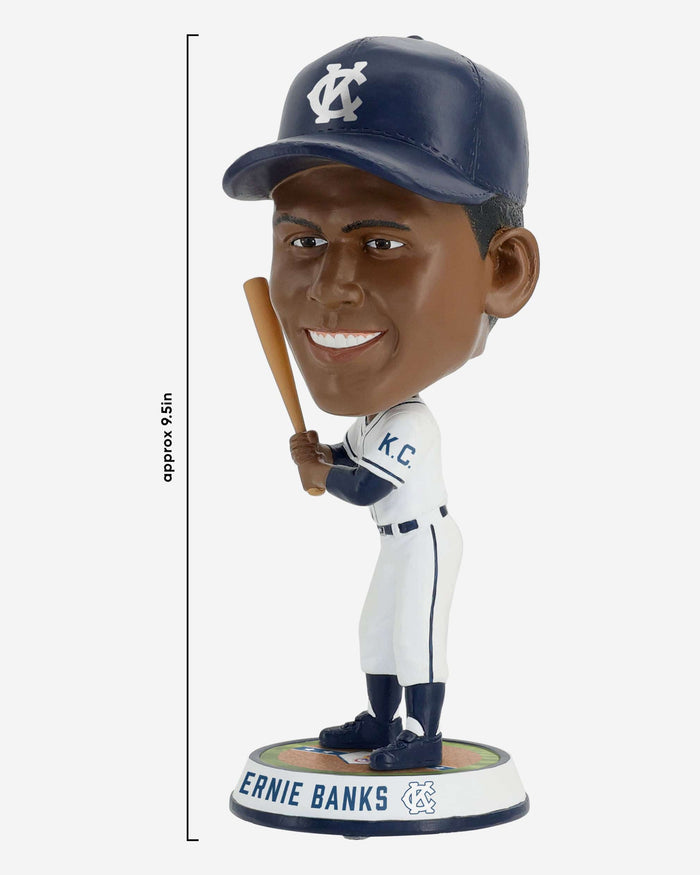 Ernie Banks Kansas City Monarchs Field Stripe Bighead Bobblehead FOCO - FOCO.com