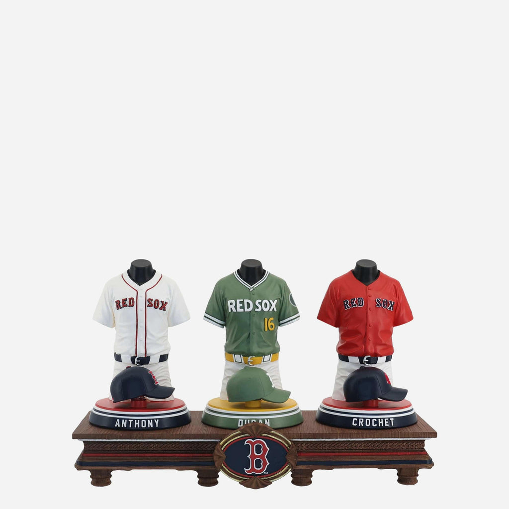 Jarren Duran & Garrett Crochet & Roman Anthony Boston Red Sox 2026 Jersey Bust Triple Bobblehead FOCO - FOCO.com