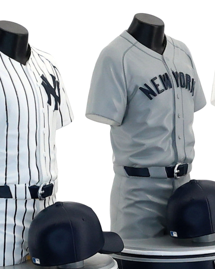 Aaron Judge & Max Fried & Cody Bellinger New York Yankees 2026 Jersey Bust Triple Bobblehead