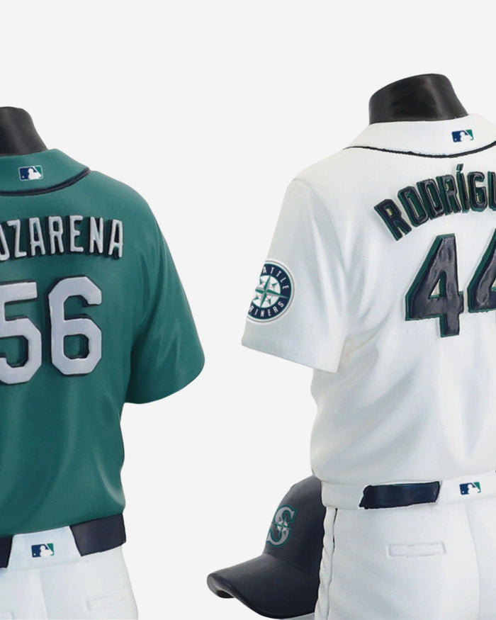 Cal Raleigh & Julio Rodriguez & Randy Arozarena Seattle Mariners 2026 Jersey Bust Triple Bobblehead FOCO - FOCO.com
