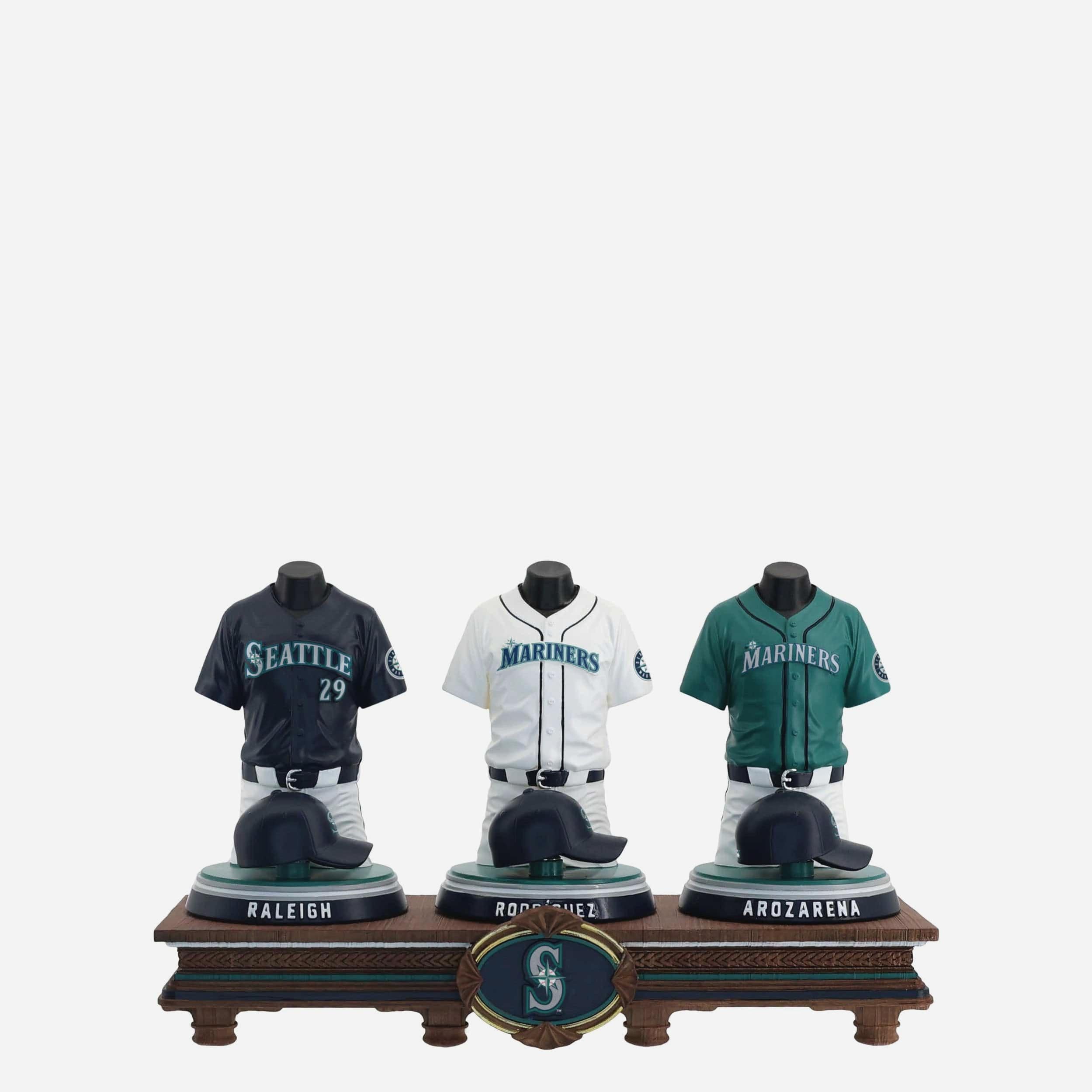Cal Raleigh & Julio Rodriguez & Randy Arozarena Seattle Mariners