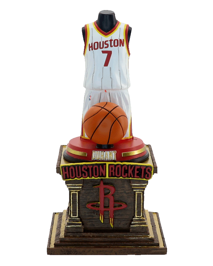 Kevin Durant Houston Rockets 2026 Home Jersey Bust FOCO - FOCO.com