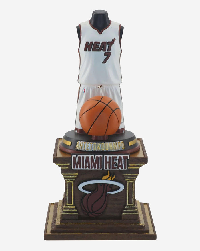 Giannis Antetokounmpo Miami Heat 2026 Home Jersey Bust