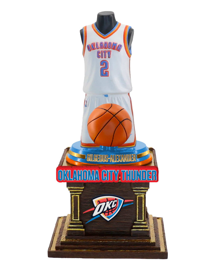 Shai Gilgeous-Alexander Oklahoma City Thunder 2026 Home Jersey Bust