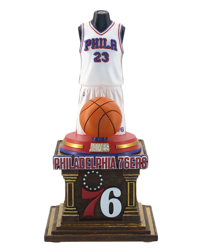 LeBron James Philadelphia 76ers 2026 Home Jersey Bust