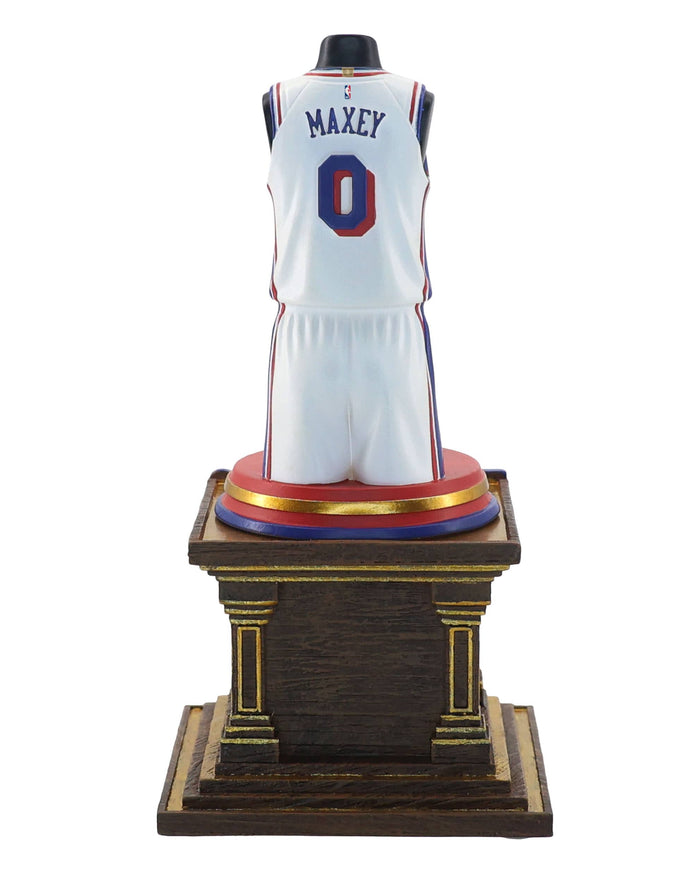 Tyrese Maxey Philadelphia 76ers 2026 Home Jersey Bust