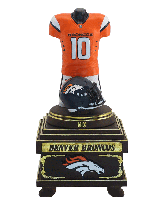 Bo Nix Denver Broncos 2026 Home Jersey Bust