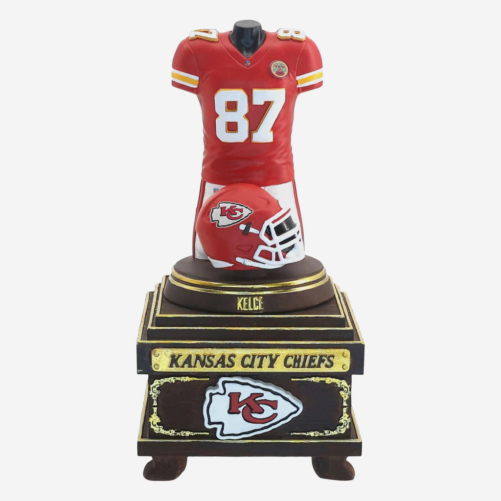 Travis Kelce Kansas City Chiefs 2026 Home Jersey Bust FOCO - FOCO.com