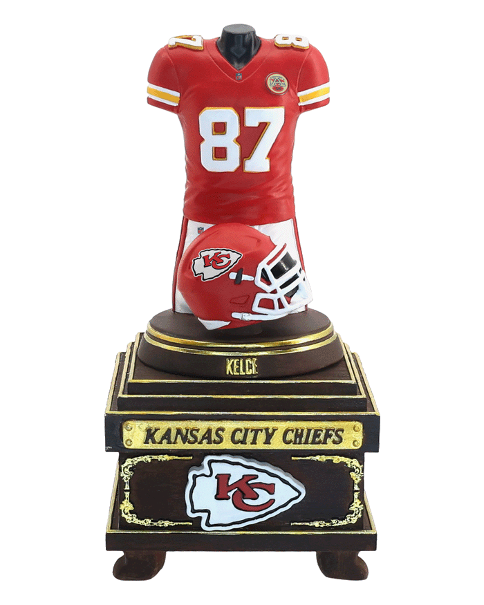 Travis Kelce Kansas City Chiefs 2026 Home Jersey Bust