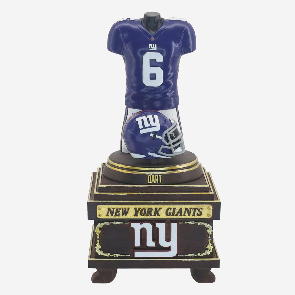 Jaxson Dart New York Giants 2026 Home Jersey Bust FOCO - FOCO.com
