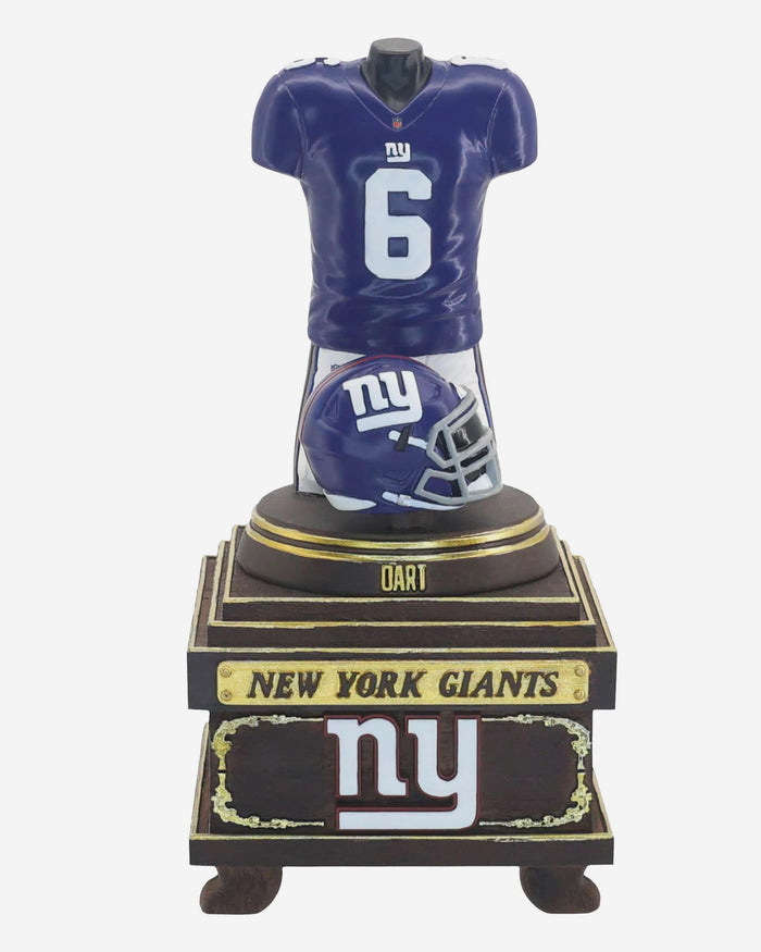 Jaxson Dart New York Giants 2026 Home Jersey Bust FOCO - FOCO.com