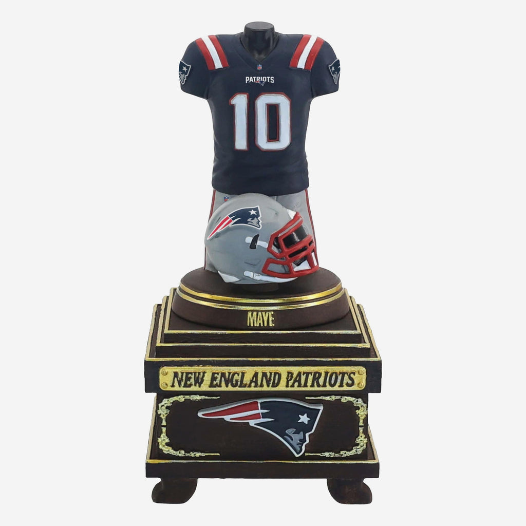 Drake Maye New England Patriots 2026 Home Jersey Bust FOCO - FOCO.com