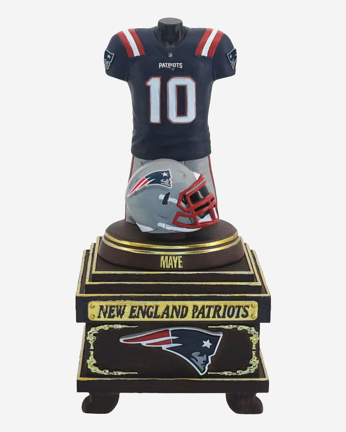 Drake Maye New England Patriots 2026 Home Jersey Bust FOCO - FOCO.com