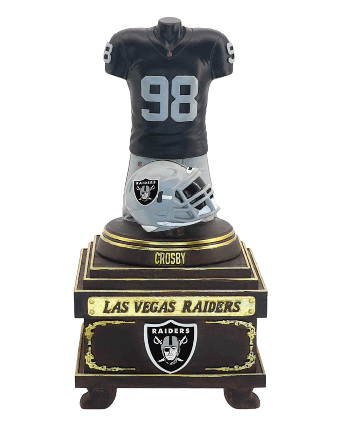 Maxx Crosby Las Vegas Raiders 2026 Home Jersey Bust FOCO - FOCO.com