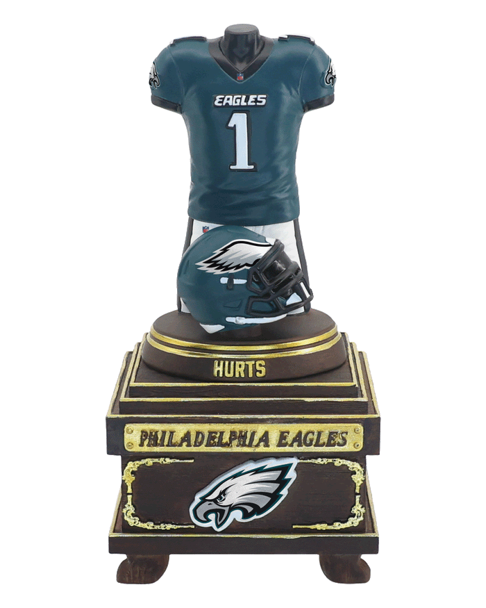 Jalen Hurts Philadelphia Eagles 2026 Home Jersey Bust FOCO - FOCO.com