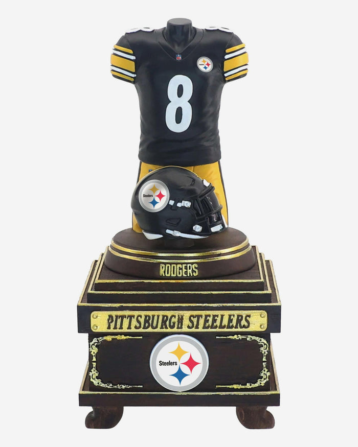 Aaron Rodgers Pittsburgh Steelers 2026 Home Jersey Bust FOCO - FOCO.com