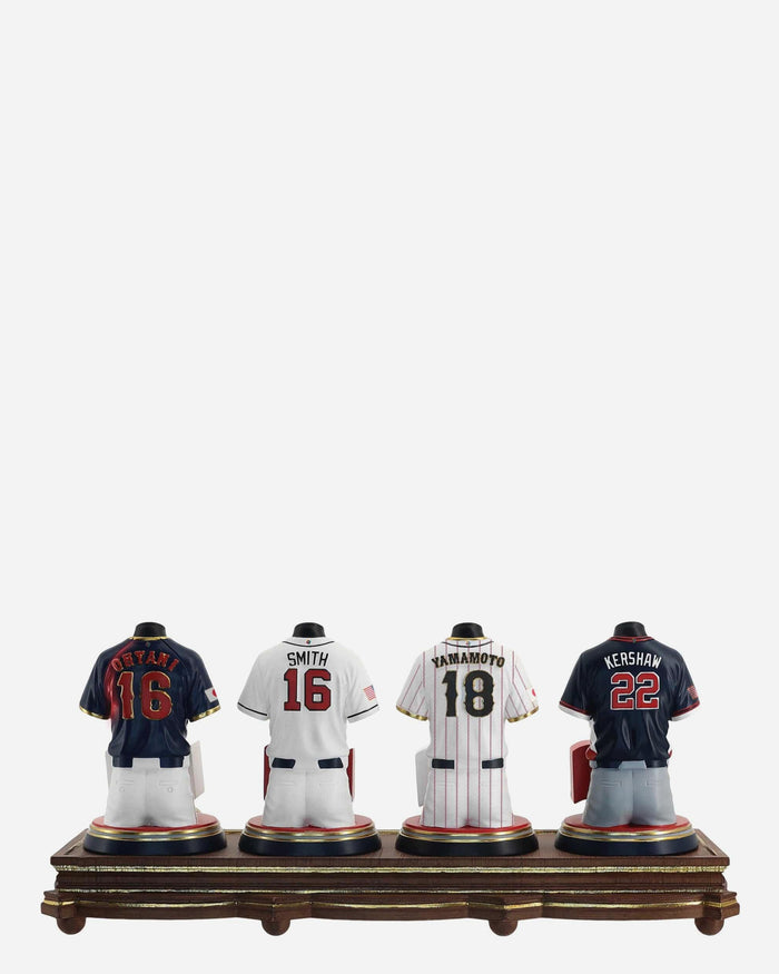 Los Angeles Dodgers 2026 World Baseball Classic Team & Country Jersey Bust Bobblehead FOCO - FOCO.com