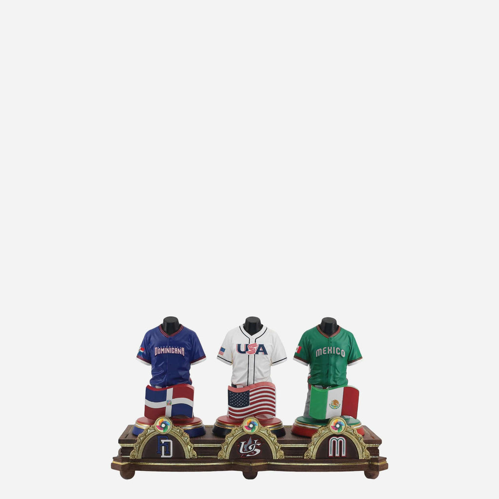 Toronto Blue Jays 2026 World Baseball Classic Team & Country Jersey Bust Bobblehead FOCO - FOCO.com