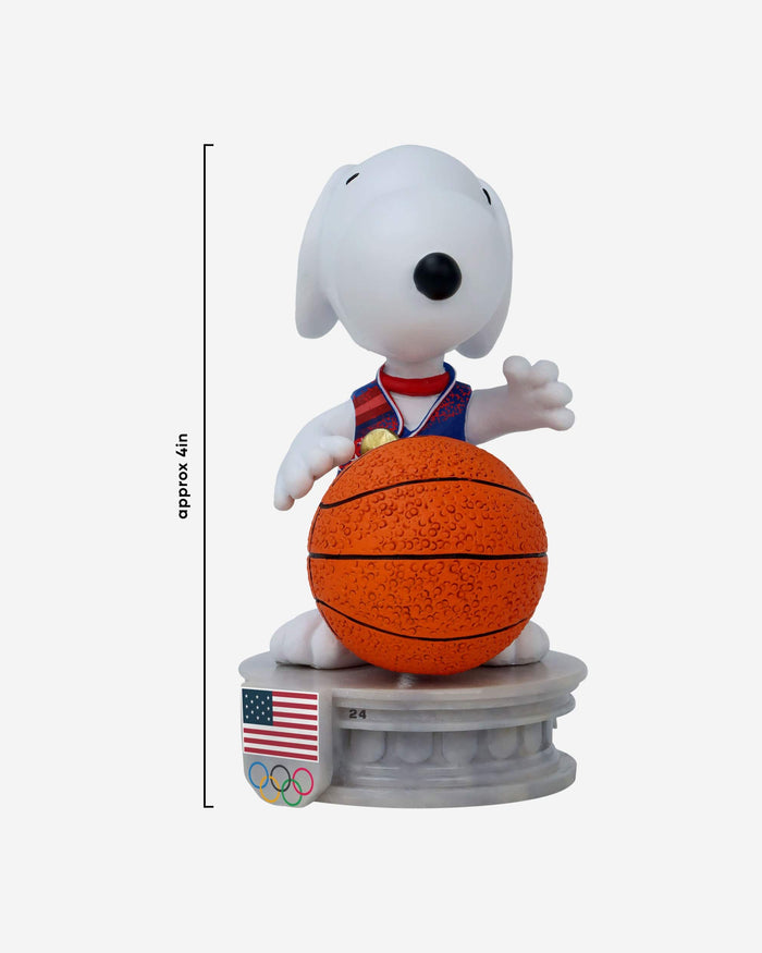 Team USA Snoopy Peanuts Basketball Mini Bobblehead FOCO - FOCO.com