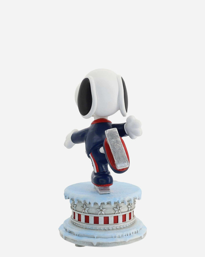 Team USA Snoopy Peanuts Figure Skating Mini Bobblehead FOCO - FOCO.com