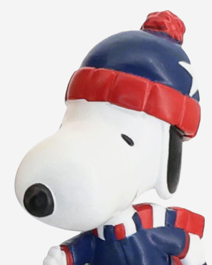 Team USA Charlie Brown & Snoopy Peanuts Curling Mini Bobblehead Scene FOCO - FOCO.com