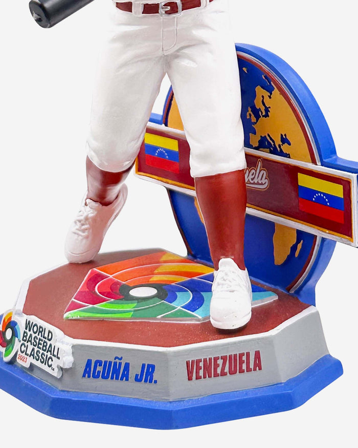 Ronald Acuna Jr Venezuela 2023 World Baseball Classic Alternate Uniform Bobblehead FOCO - FOCO.com
