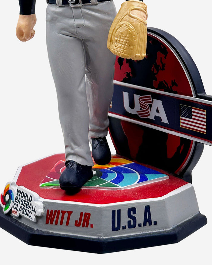Bobby Witt Jr USA 2023 World Baseball Classic Away Uniform Bobblehead FOCO - FOCO.com