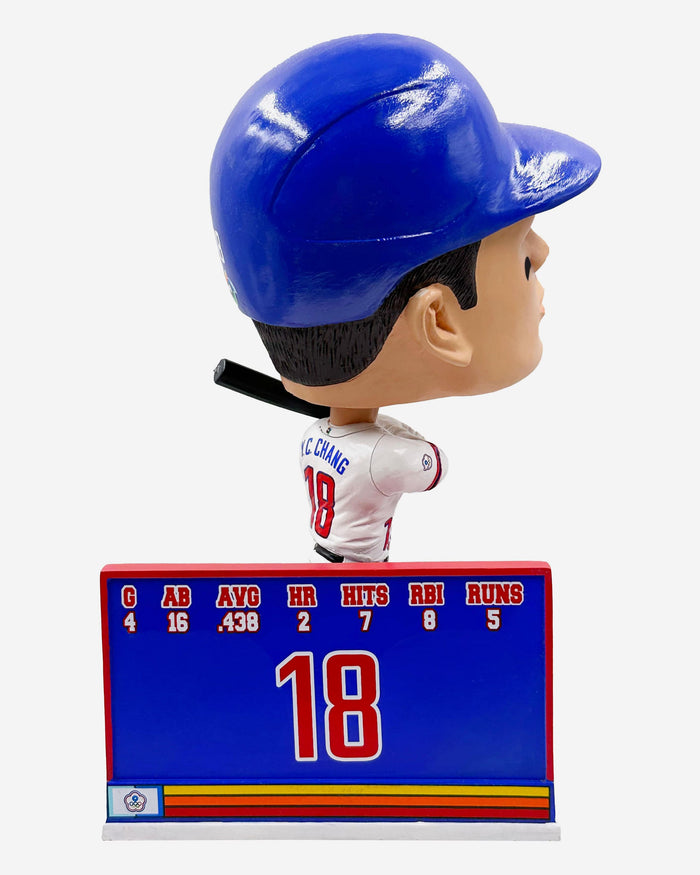 Yu Chang Chinese Taipei 2023 All World Baseball Classic Team Bighead Bobblehead FOCO - FOCO.com