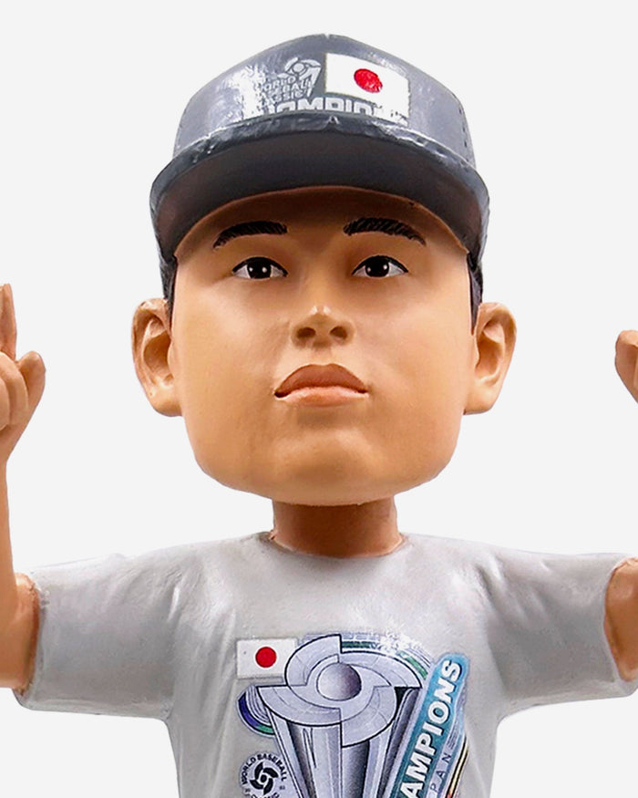 Munetaka Murakami Japan 2023 World Baseball Classic Champions Cap & Tee Bobblehead FOCO - FOCO.com