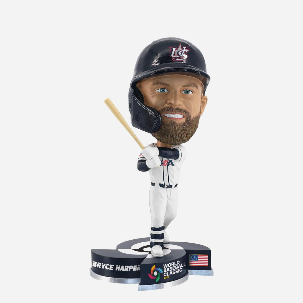 Bryce Harper USA 2026 World Baseball Classic Medium Bighead Bobblehead FOCO - FOCO.com