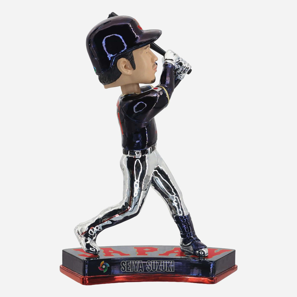 Seiya Suzuki Japan 2026 World Baseball Classic Electroplated Edition Bobblehead FOCO - FOCO.com