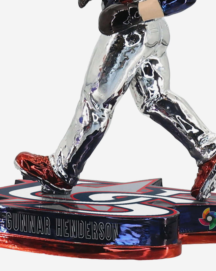 Gunnar Henderson USA 2026 World Baseball Classic Electroplated Edition Bobblehead FOCO - FOCO.com