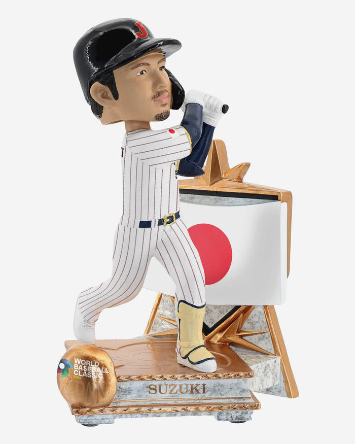 Seiya Suzuki Japan 2026 World Baseball Classic Flag Bobblehead FOCO - FOCO.com