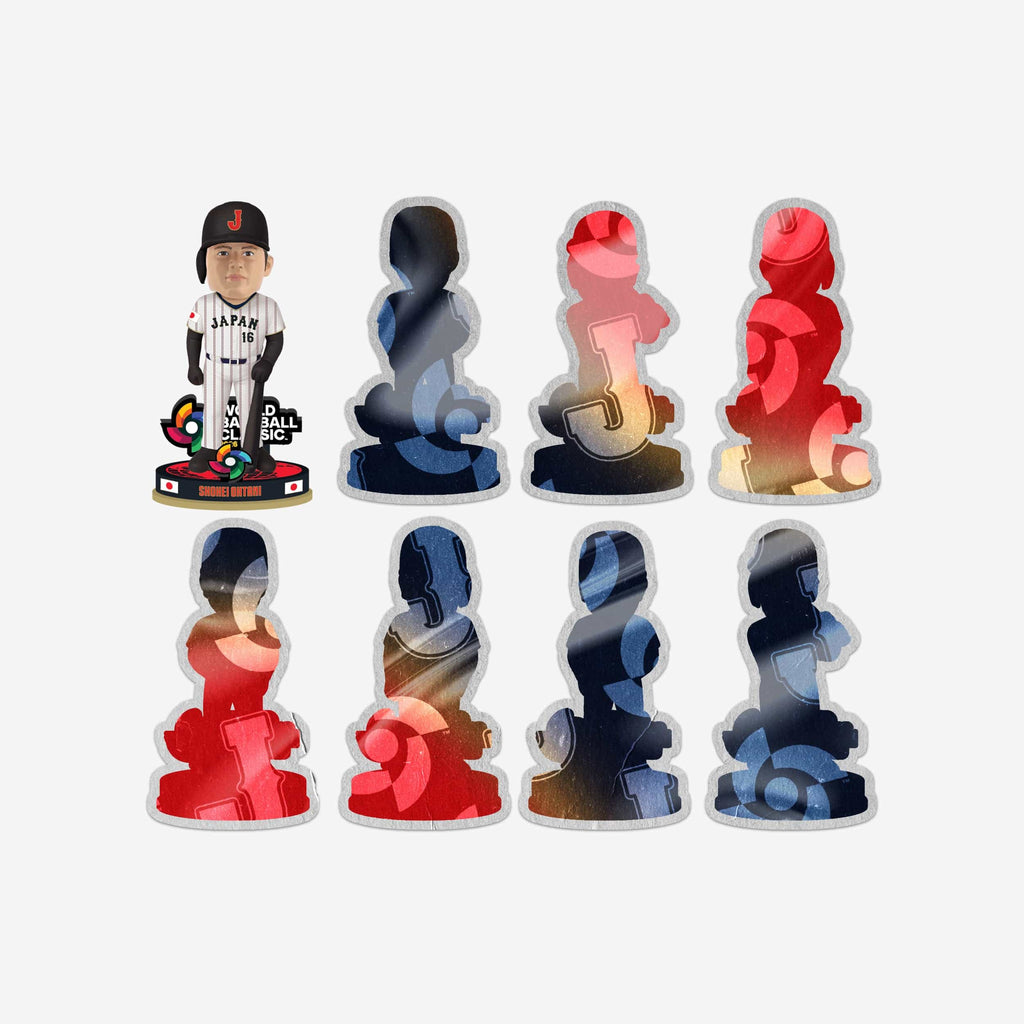 Japan 2026 World Baseball Classic Mini Bobblehead Boxed Set FOCO - FOCO.com