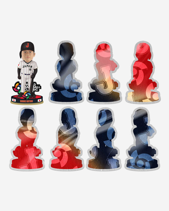 Japan 2026 World Baseball Classic Mini Bobblehead Boxed Set FOCO - FOCO.com