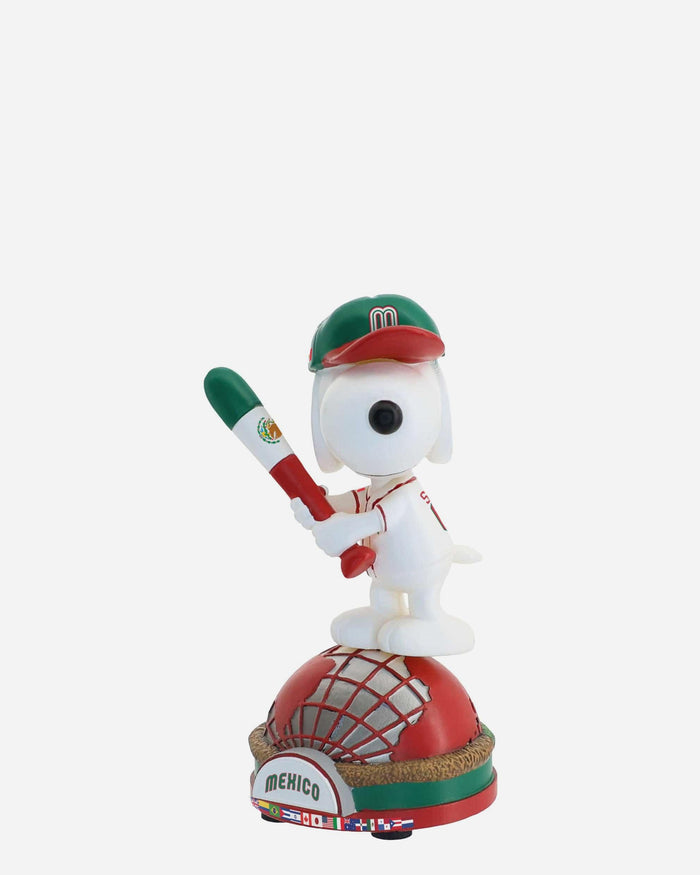Mexico Snoopy Peanuts 2026 World Baseball Classic Bobblehead FOCO - FOCO.com