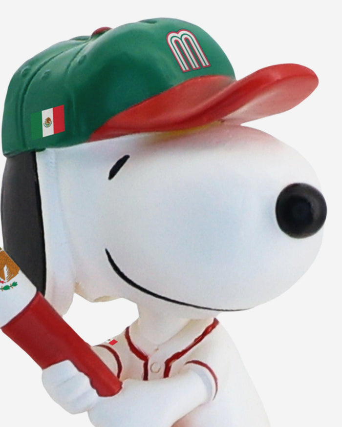 Mexico Snoopy Peanuts 2026 World Baseball Classic Bobblehead FOCO - FOCO.com