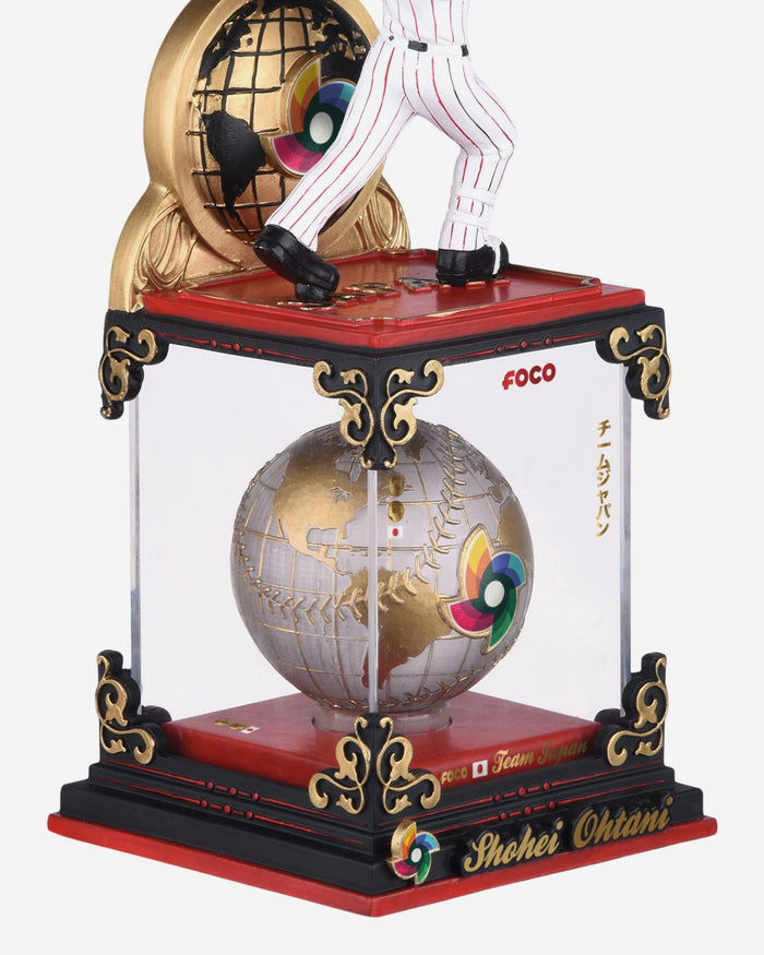Shohei Ohtani Japan 2026 World Baseball Classic Globe Case Bobblehead FOCO - FOCO.com
